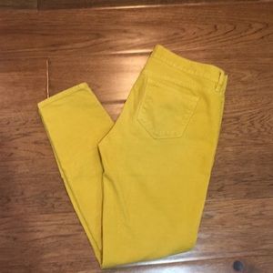 J. Crew Toothpick Corduroy Skinnies